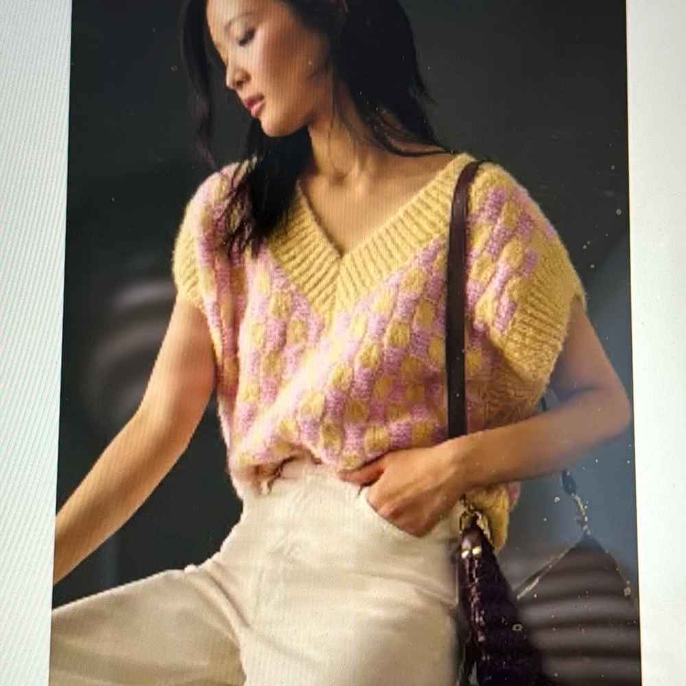 Anthropologie sweater vest